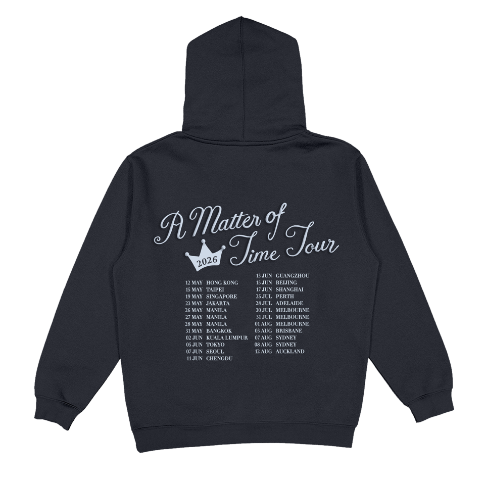 A Matter of Time Navy Tour Hoodie