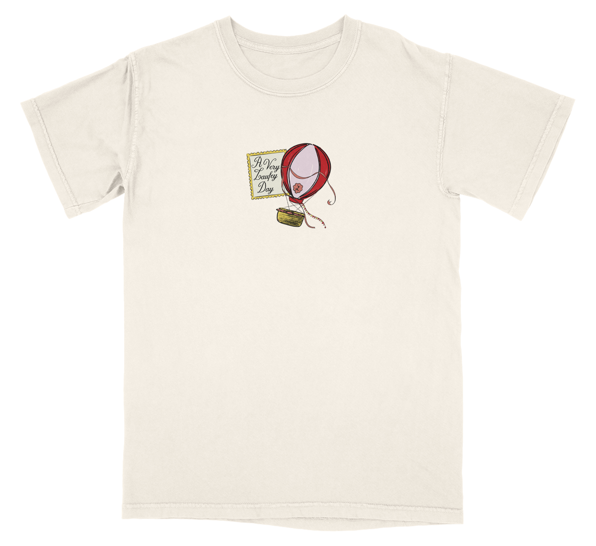 A Very Laufey Day Ivory Tee