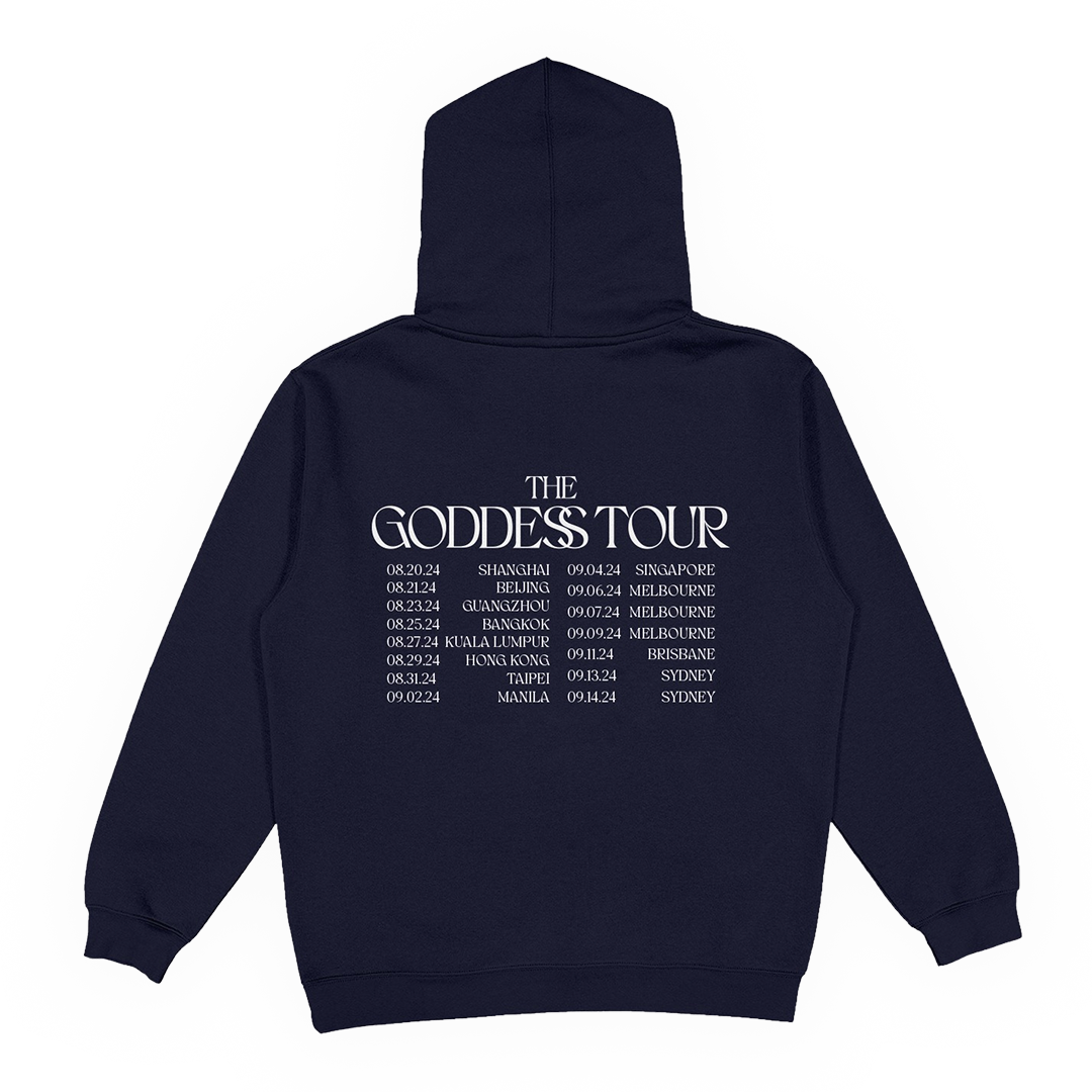 2024 Goddess Tour Navy Hoodie