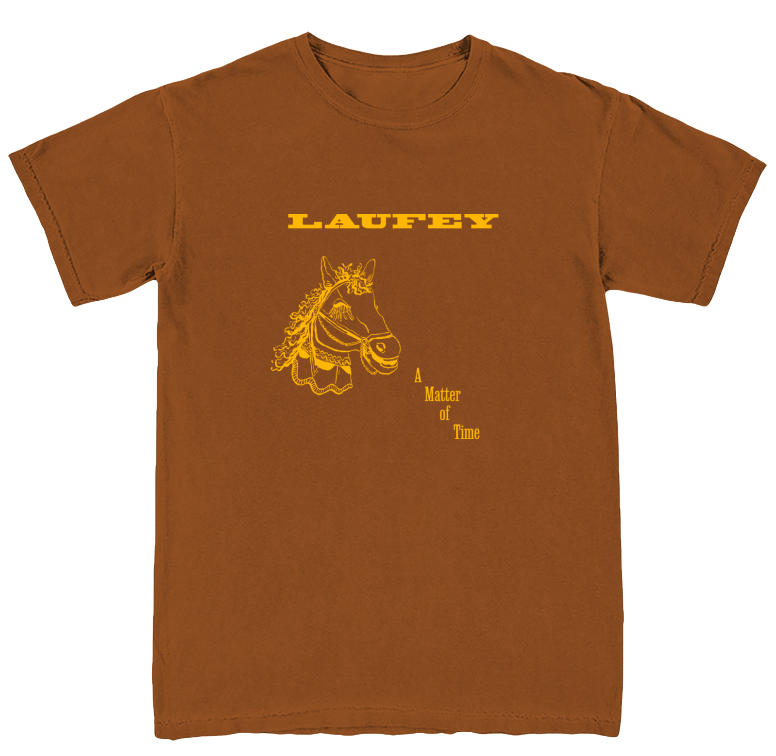 A Matter of Time Brown Tour Tee – Laufey Australia