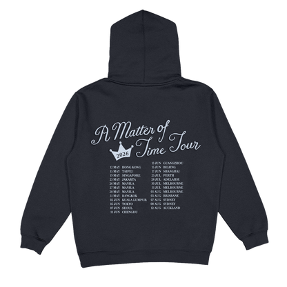 A Matter of Time Navy Tour Hoodie