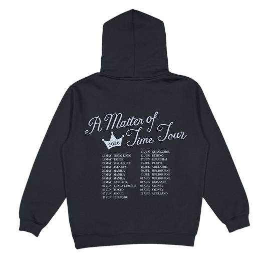 A Matter of Time Navy Tour Hoodie