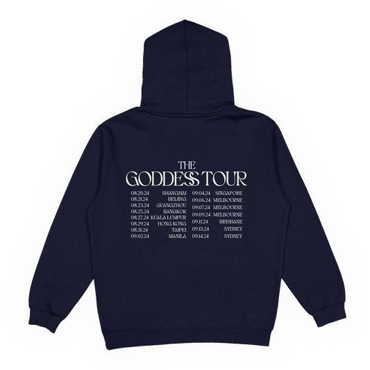 2024 Goddess Tour Navy Hoodie