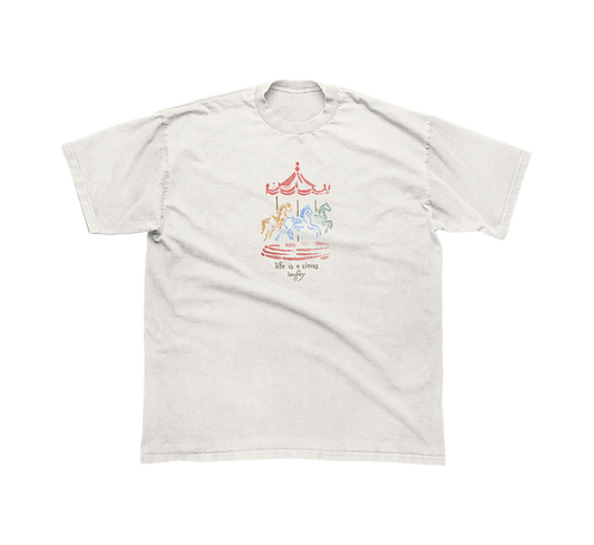 Carousel Ivory Tee