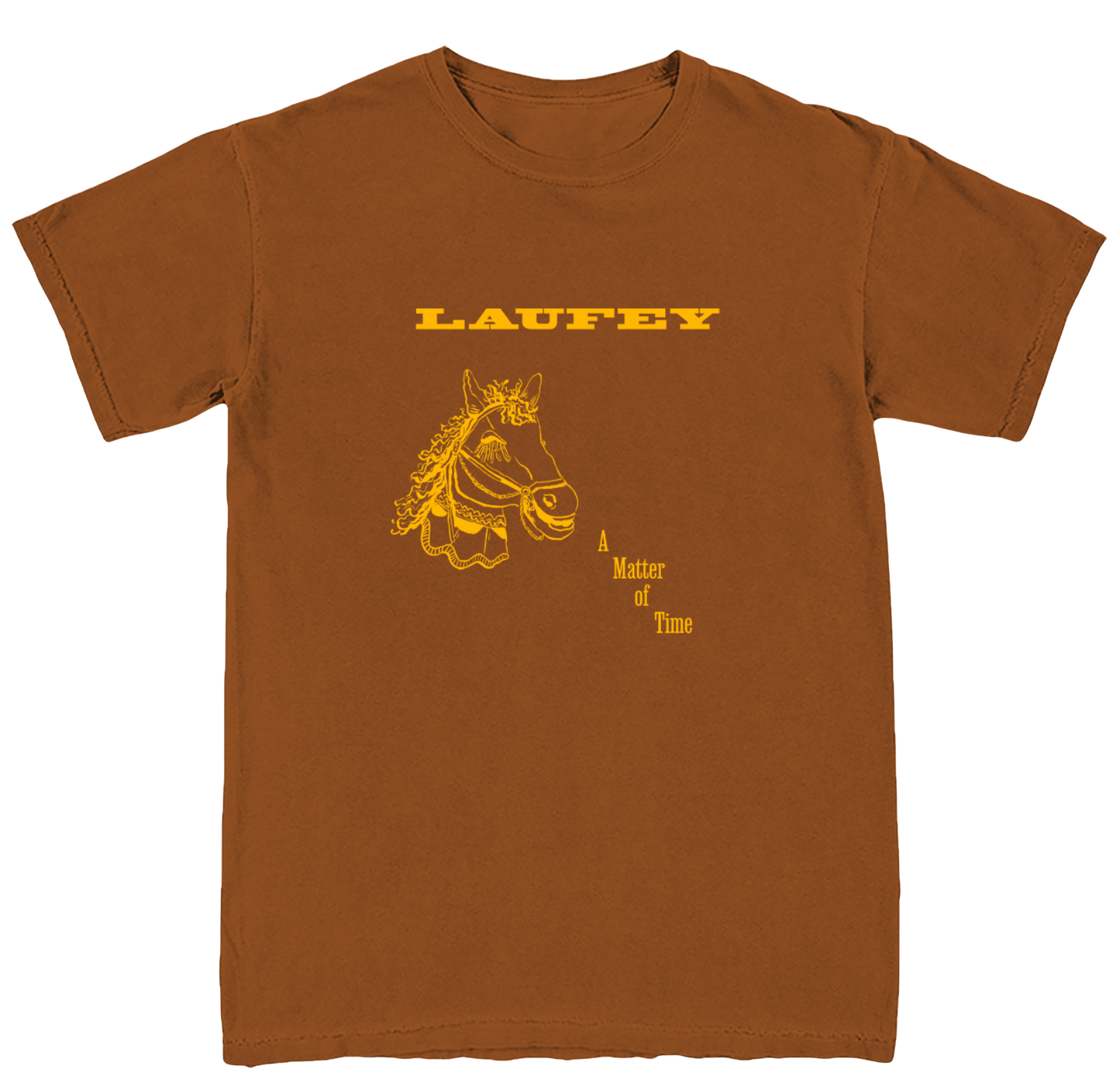 A Matter of Time Brown Tour Tee