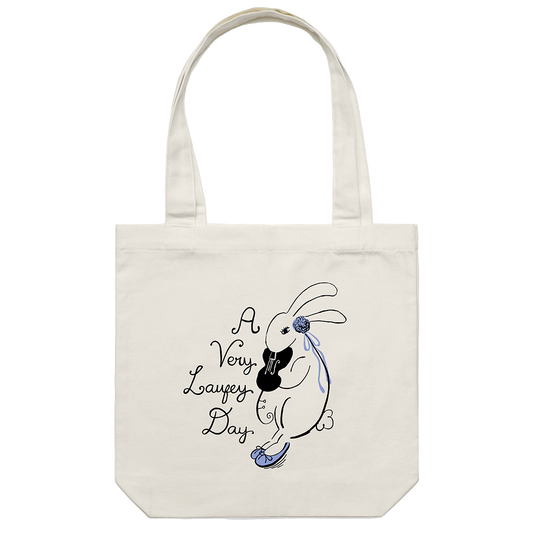 A Very Laufey Day 2026 Bunny Tote Bag
