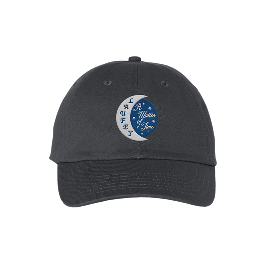A Matter of Time Hat Embroidered Charcoal Cap