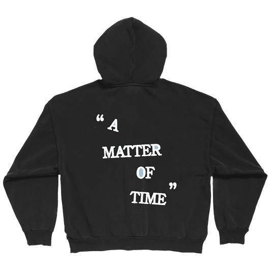 A Matter of Time Black Hoodie