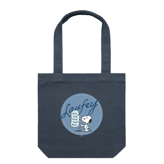 Peanuts Navy Tote Bag