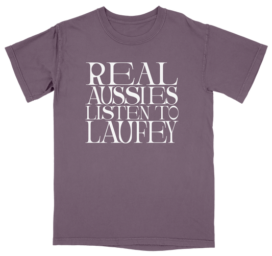Real Aussies Listen To Laufey Berry Tee