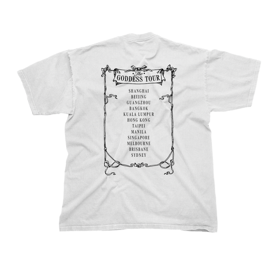 2024 Goddess Tour White T-Shirt